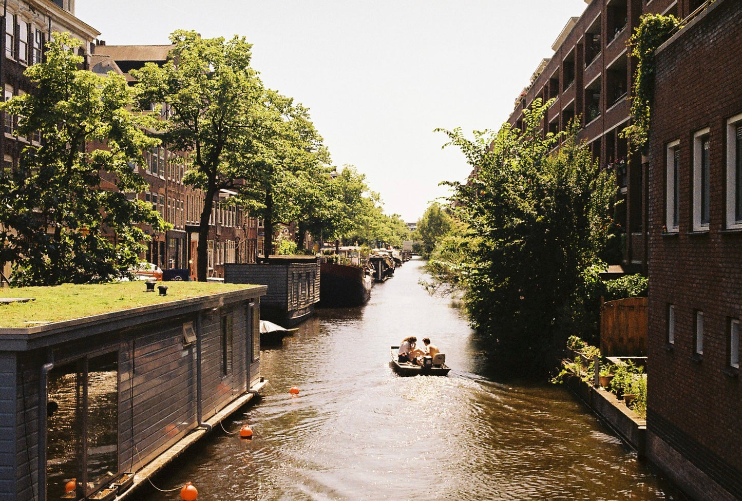 Amsterdam Canal on 35mm