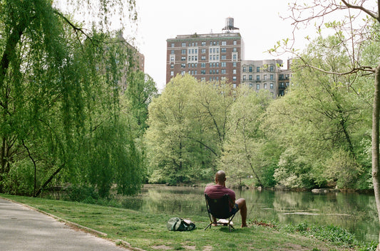 Central Park Ponder on 35mm