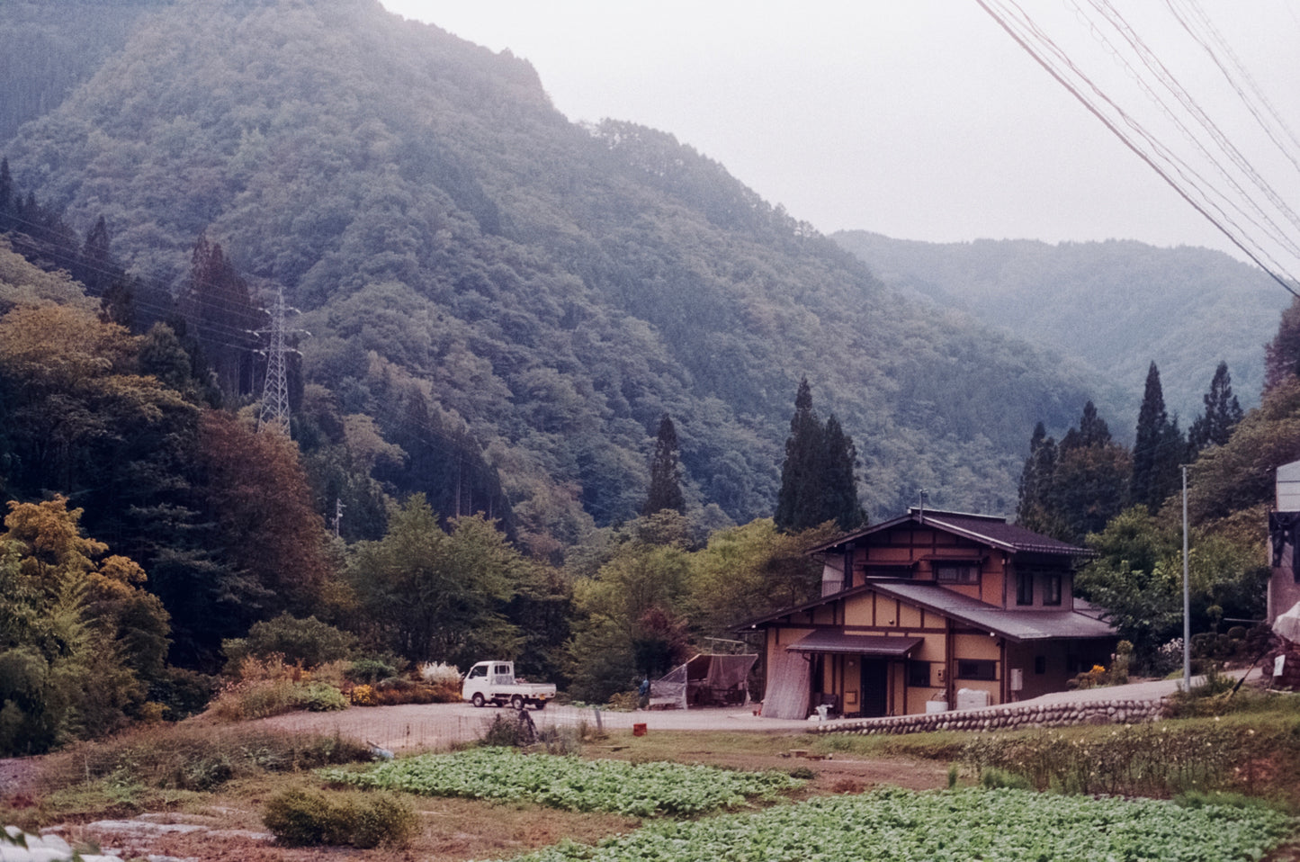 Japanese mountains on 35mm