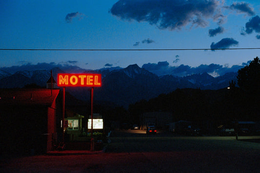 Lone Pine Motel on 35mm