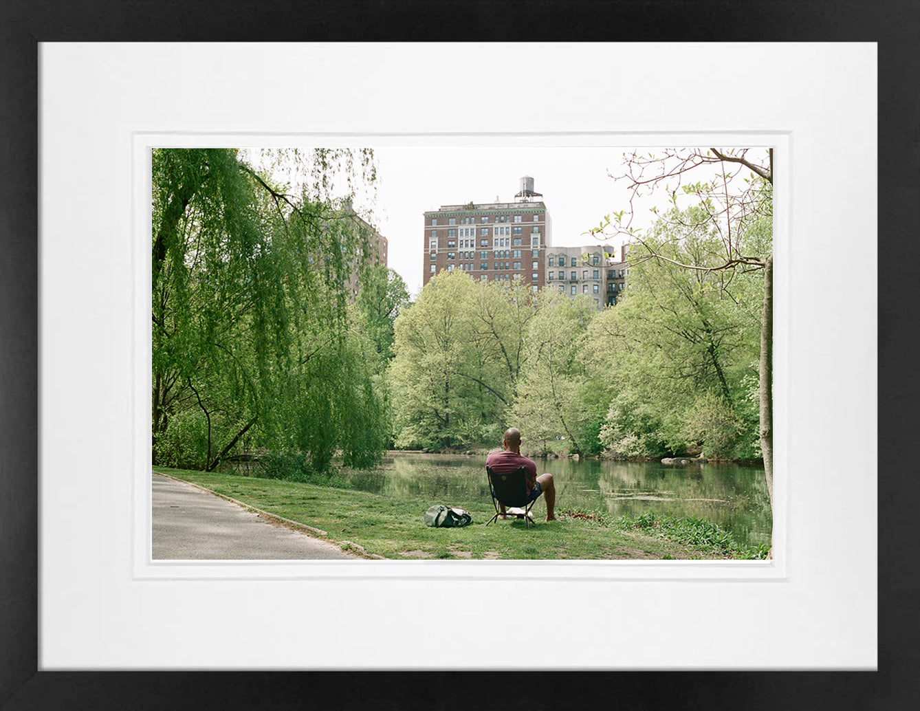 Central Park Ponder on 35mm