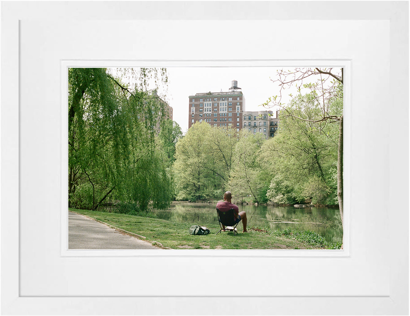 Central Park Ponder on 35mm