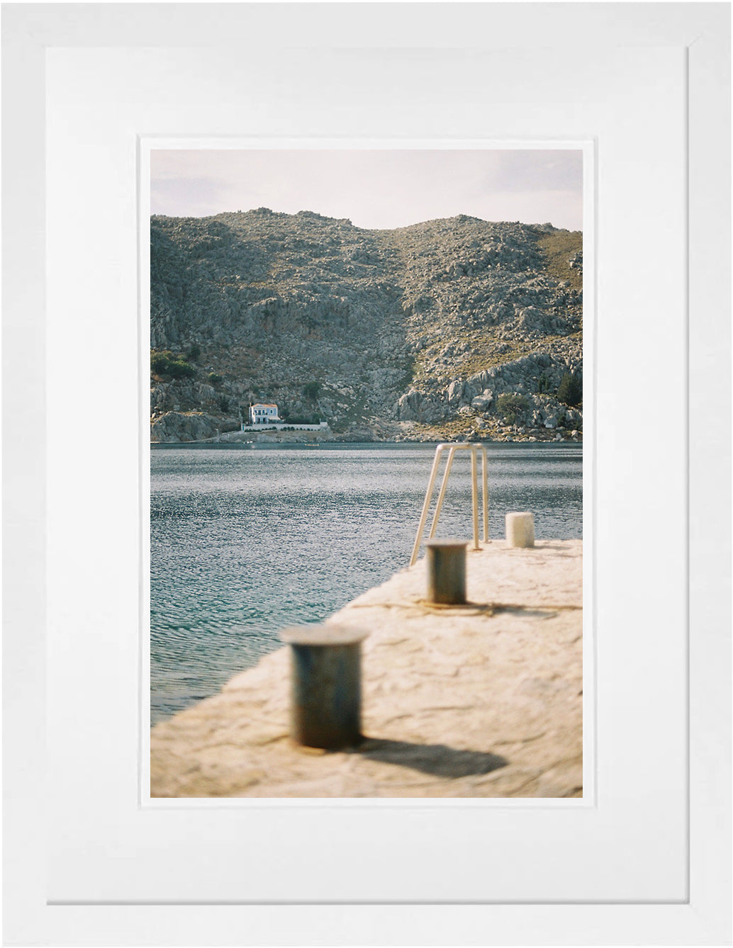 Symi Jetty on 35mm